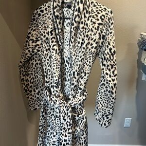 Leopard Print Women's Robe
